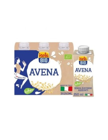 Pack Bebida De Avena Bio 3X250Ml On The Go (Isola)
