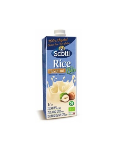 BEBIDA ARROZ AVELLANA 1L BIO SCOTTI