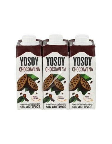 BEBIDA AVENA CACAO 200 ML PACK 3 UDS