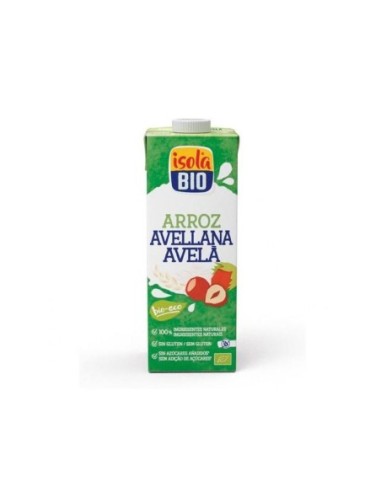 Bebida Arroz Y Avellana Bio 1L (Isola)