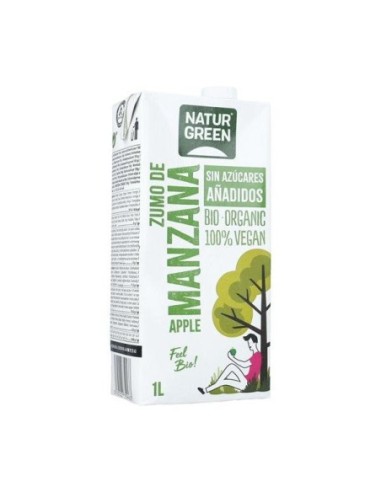 Zumo Manzana Silvest. 100% Bio 1L Brick