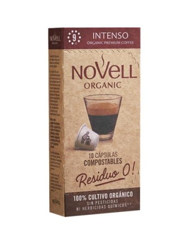 CAPSULAS CAFE INTENSO BIO NOVELL