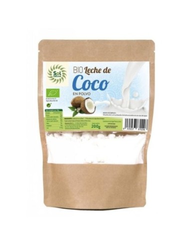 Leche Coco En Polvo Bio 200 Gr (Sol)