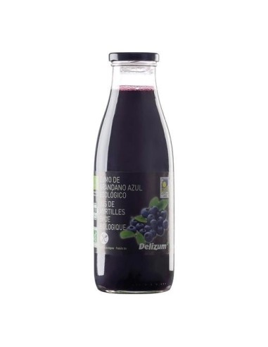 Zumo Arandano Azul Bio 750 Ml. (Delizum)