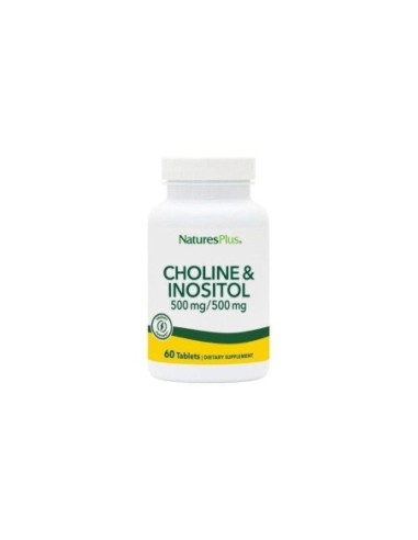 COLINA INOSITOL 500MG 60 COMP NATUREPLUS