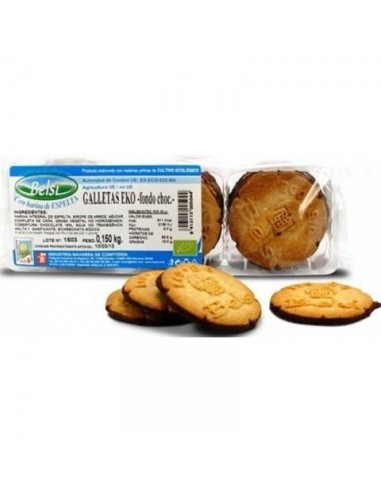 Galletas Espelta Eko Fondo Choco 150Gr