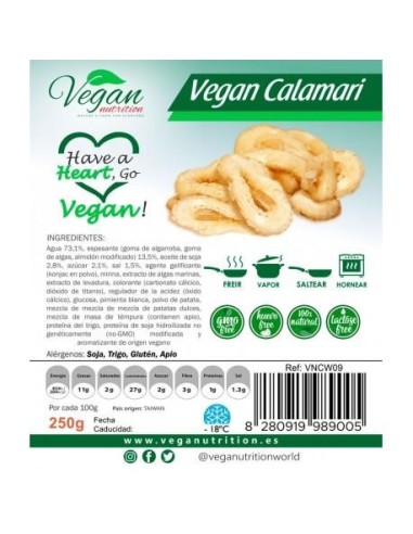 DELICIAS CALAMARES NUTRIVEG