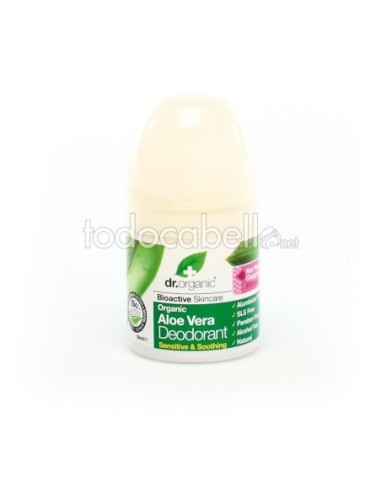 DESODORANTE ROLL ON ALOE DR ORGANIC