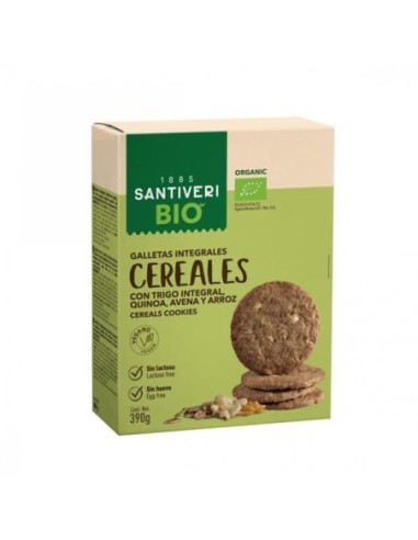 GALLETAS DIGESTIVAS CEREALES BIO SANTIVE