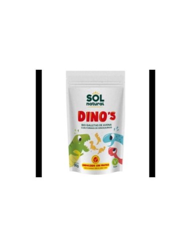 GALLETAS DINOS AVENA FRUTA SOL NATURAL