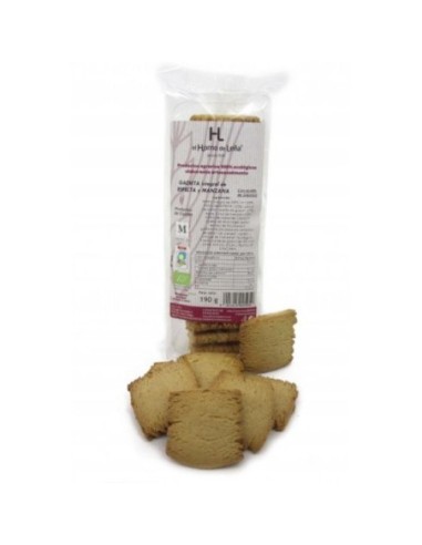 Galletas Espelta Manzana Bio 190G Gadieta (Ecohorno)