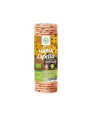 GALLETAS MARIA SOL NATURAL ESPELTA CHOCO