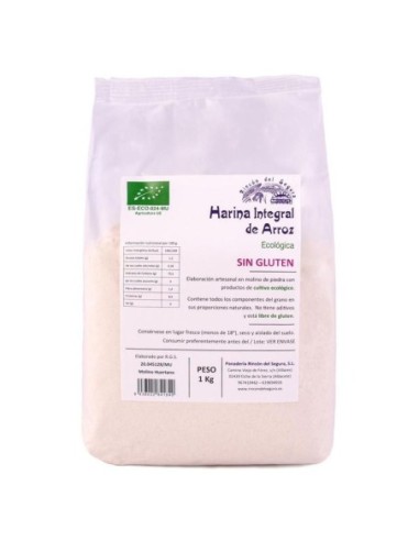 HARINA ARROZ SIN GLUTEN ECO 1KG