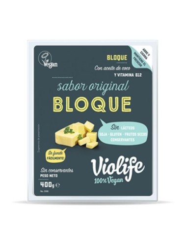 BLOQUE VEGANO ORIGINAL 400GR (VIOLIFE)