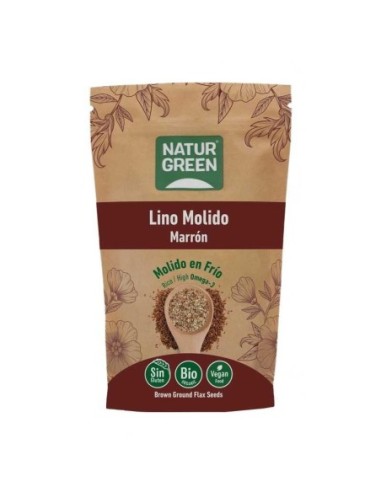 LINO MARRON MOLIDO 225GR BIO