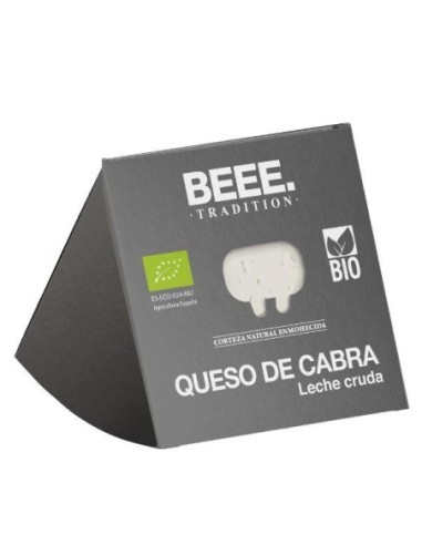 QUESO CABRA LECHE CRUDA BIO 200GR CORTEZA NATURAL ENMOHECIDA (BEEE)