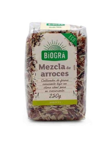 MEZCLA ARROCES SALVAJES 250GR BIOGRA