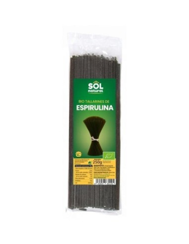 TALLARINES ESPIRULINA BIO 250G (SOL)