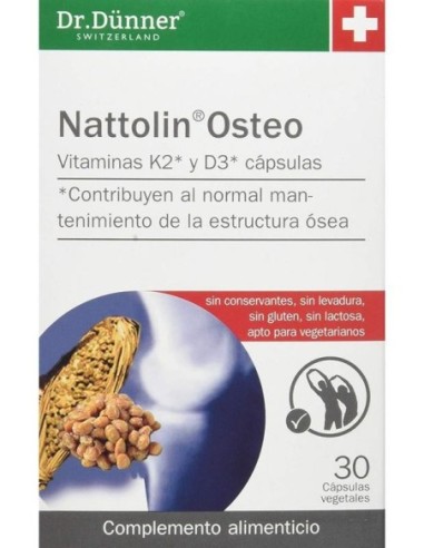 NATTOLIN OSTEO 30 CAPS DR. DUNNER