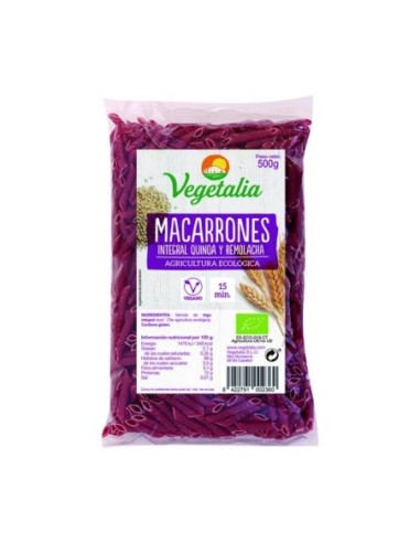 MACARRONES QUINOA Y REMOLAC.BIO.500GR.