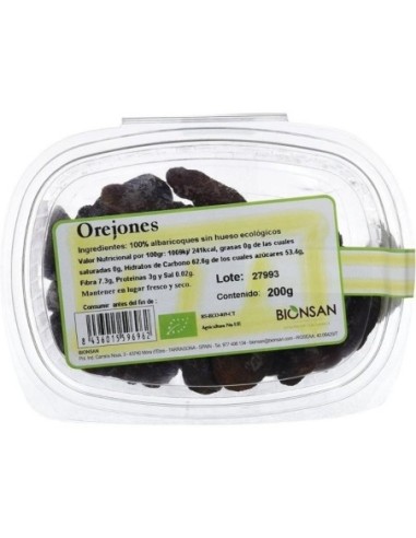 OREJONES 200GR BIONSAN