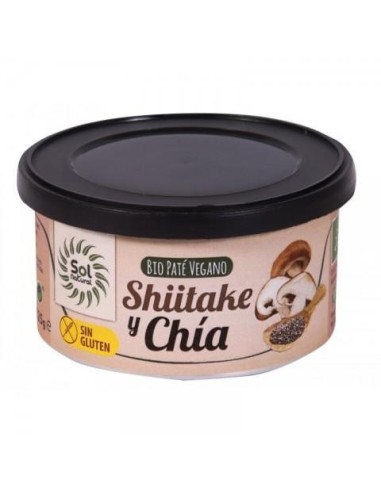 PATE VEGAN SHITAKE CHIA SIN GLUTEN BIO 125G (SOL)