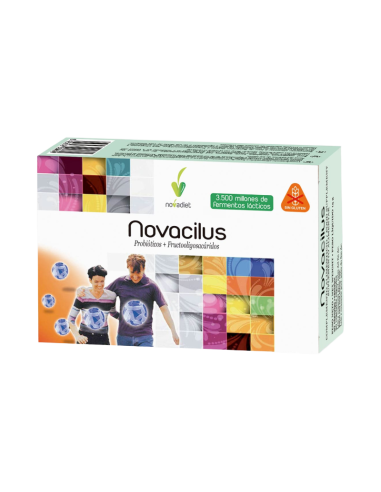Novacilus noVadiet probióticos y FOS 30 cápsulas