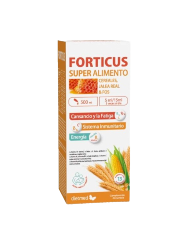 Forticus DietMed – Jarabe energético con jalea...