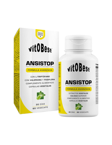 AnsiStop Vitobest – Estrés, ansiedad y sueño...