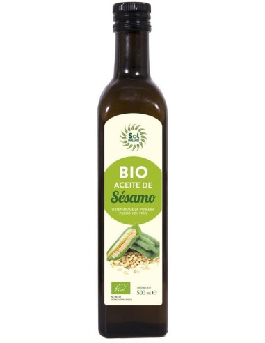 Aceite Sesamo Bio 500Ml (Solnatural)