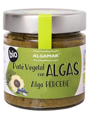 PATE ALGAS PERCEBE BIO 180GR (ALGAMAR)