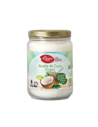 Aceite Coco Virgen Extra Bio 500 Ml (Granero)