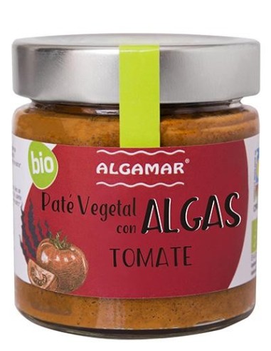 PATE ALGAS Y TOMATE BIO 180GR (ALGAMAR)