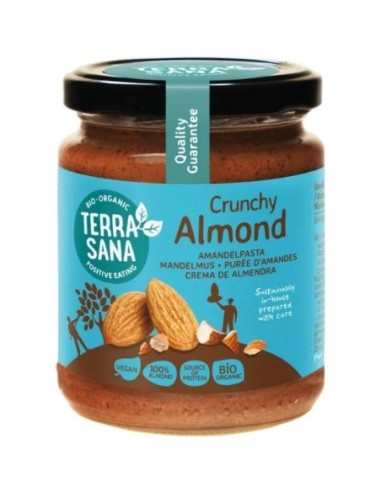 CREMA ALMENDRAS CRUNCHY BIO 250G (TERRASANA)