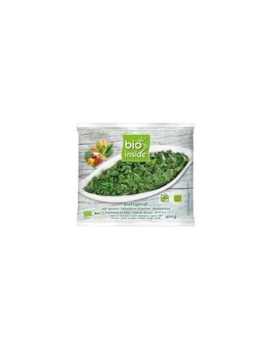 CONGELADO ESPINACAS EN HOJA BIO 400G (BIO INSIDE)