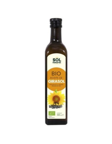 Aceite Girasol Bio 500Ml.(Solnatural)