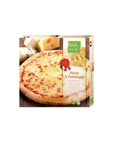 CONGELADO PIZZA TRES QUESOS BIO 350G (BIO INSIDE)