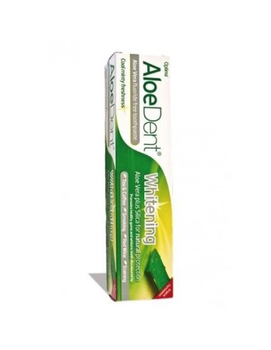 PASTA DIENTES ALOE DENT BLANQUEADOR 100ML (OPTIMA)