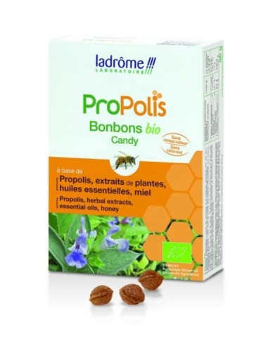 CARAMELOS PROPOLIS BIO 50GR (LADROME)