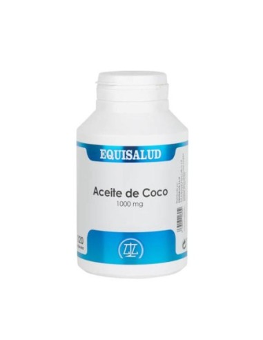 ACEITE COCO 120 PERLAS 1000MG (EQUISALUD)