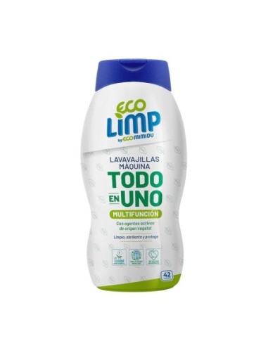 GEL LAVAVAJILLAS MAQUINA TODO EN UNO ECO 720ML (ECOLIMP)