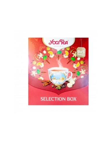 YOGI TEA CAJA SELECCION 45 SOBRES (9X5)