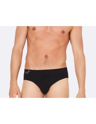 SLIP HOMBRE NEGRO S ECO BAMBU BOODY