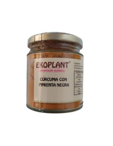 CURCUMA CON PIMIENTA BIO BOTE CRISTAL 90G (EKOPLANT)