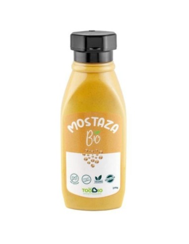 MOSTAZA BIO SIN AZUCAR SIN GLUTEN 275 ML (TOO BIO)