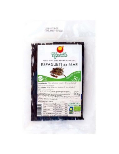 Algas Espagueti De Mar Eco.50Gr. (Veg)