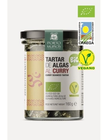 Tartar Algas Al Curry Eco 160Gr. (Porto)