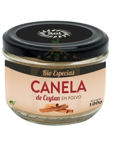 CANELA EN POLVO CEYLAN BIO 100G (SOL)