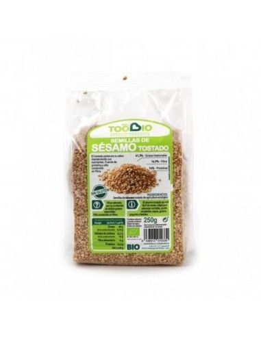 SESAMO TOSTADO SIN GLUTEN BIO 250GR (TOO BIO)