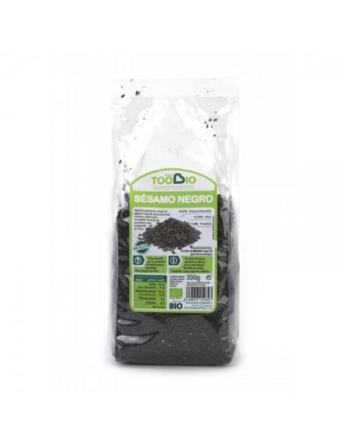 SESAMO NEGRO SIN GLUTEN BIO 300GR (TOO BIO)